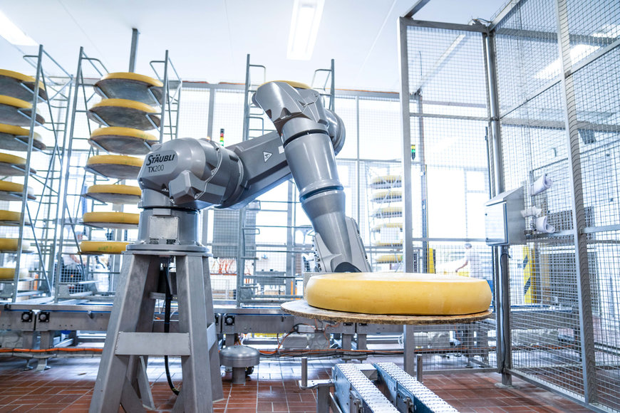 Stäubli Robotics offers automation solutions for environments where hygiene matters